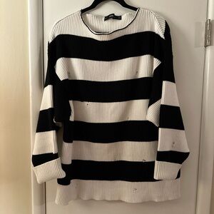 Zara striped sweater